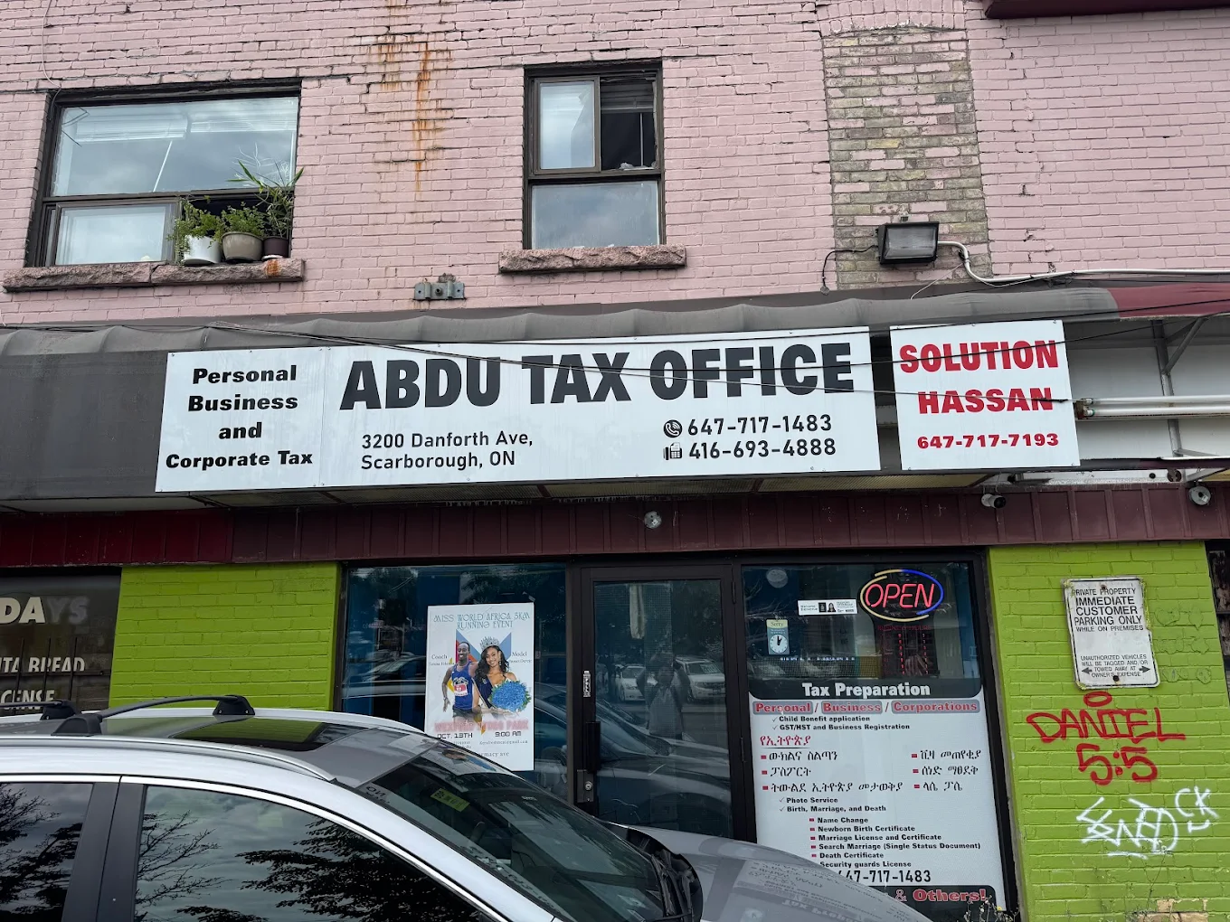 Asad with Abdu Tax Services owner