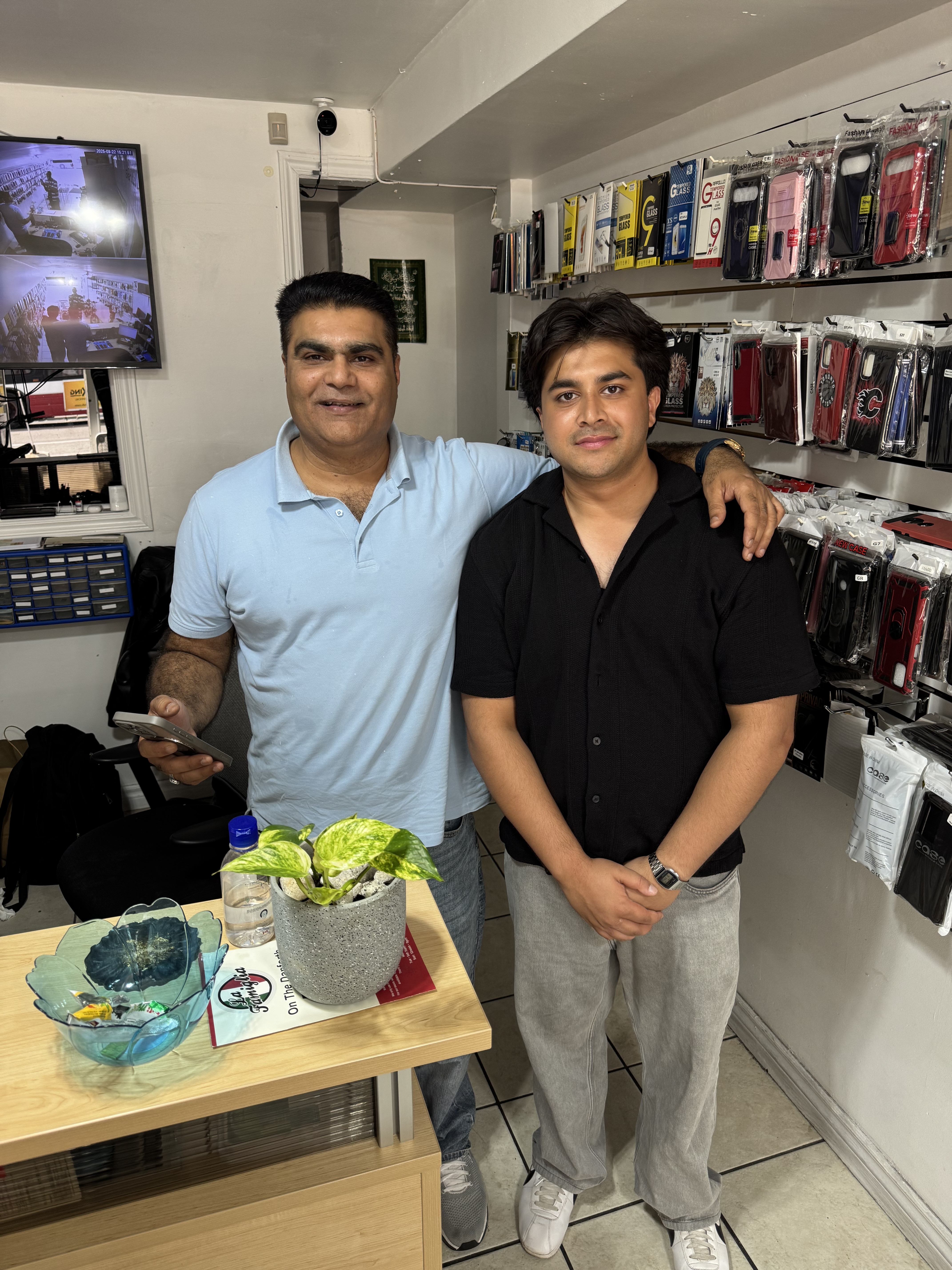 Asad with Cellspot Wireless owner